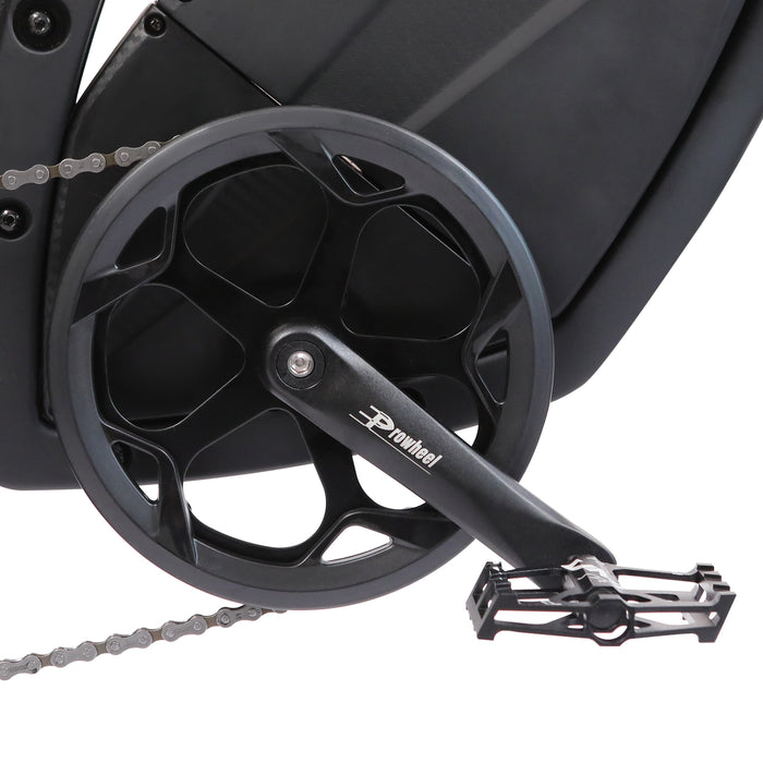 Ecotric 48v 17.5AH 1000W big fat tire ebike Bison-Matt Black