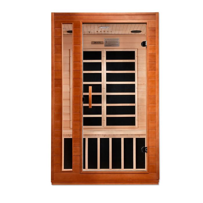 Dynamic Saunas "Cardoba" Elite 2-person Ultra Low EMF FAR Infrared Sauna