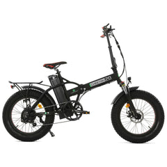 Ecotric 48V Fat Tire Portable and Folding Electric Bike with color LCD display