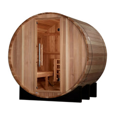 Golden Designs St. Moritz 2 Person Barrel Traditional Sauna (Pacific Cedar)