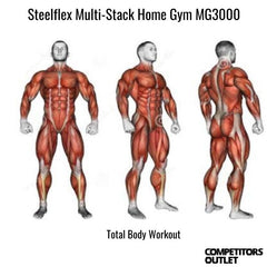 Multi Station Gym MG3000 by Steelflex