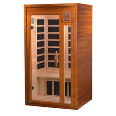 Dynamic Saunas "Barcelona Elite" 1-2-Person Ultra-Low EMF Far Infrared Sauna