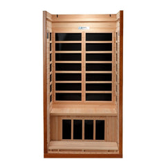 Dynamic Saunas "Barcelona Elite" 1-2-Person Ultra-Low EMF Far Infrared Sauna