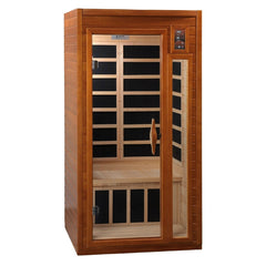 Dynamic Saunas "Barcelona Elite" 1-2-Person Ultra-Low EMF Far Infrared Sauna