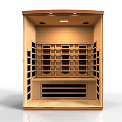 Dynamic Saunas "Lugano" 3-Person Full Spectrum FAR Infrared Sauna