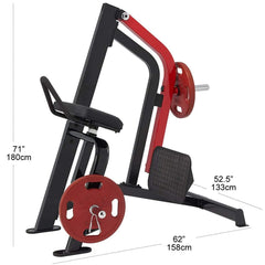 Steelflex PLHE Plate Loaded Glute/Hip Extension Machine